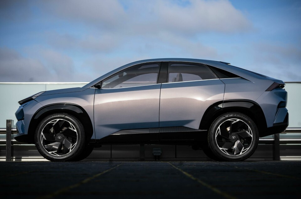 Concept Curvv introduces Tata’s Impact Design 3.0, which pushes the form vocabulary further Tata Curvv