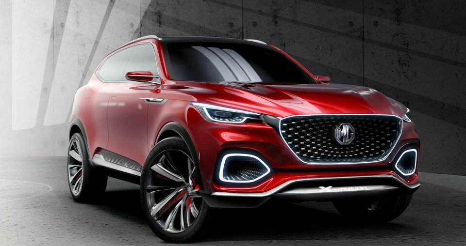 MG X-motion concept rendering MG X-motion concept rendering