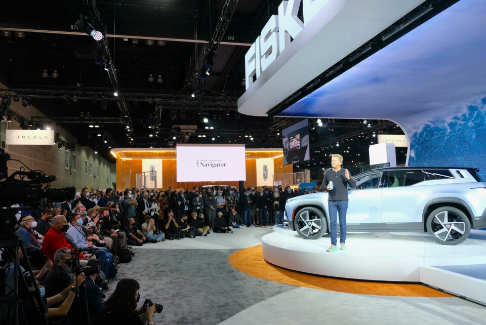 LA Motor Show 2021 – the design stories Fisker stand at LA 2021