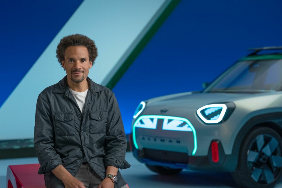 Mini’s design boss discusses new minimal aesthetic Oliver Heilmer with Mini Aceman Concept