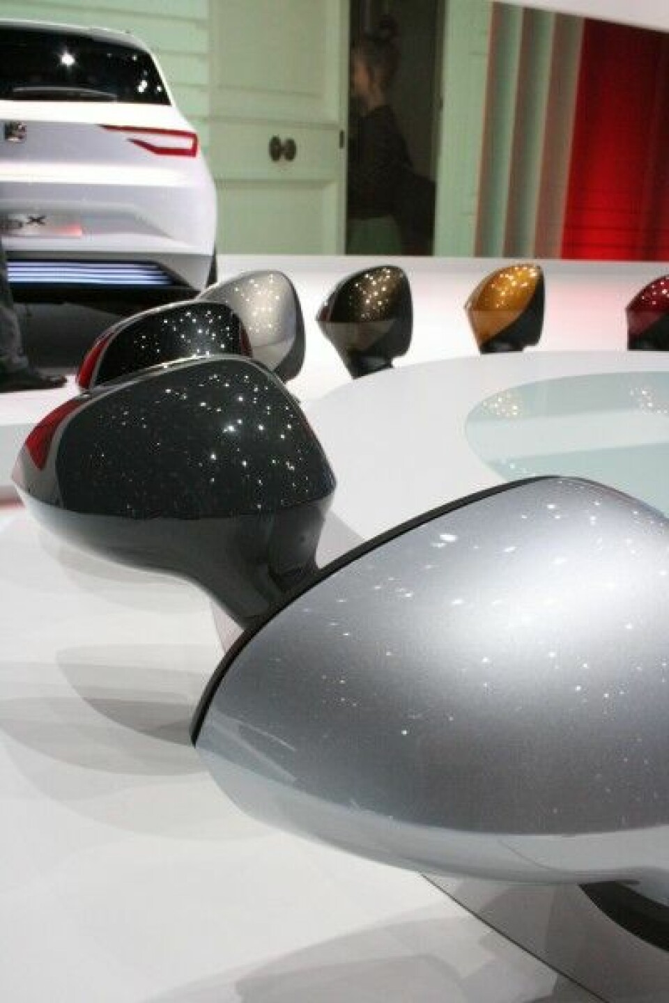 Details: Geneva 2016 Show stands Seat Colours