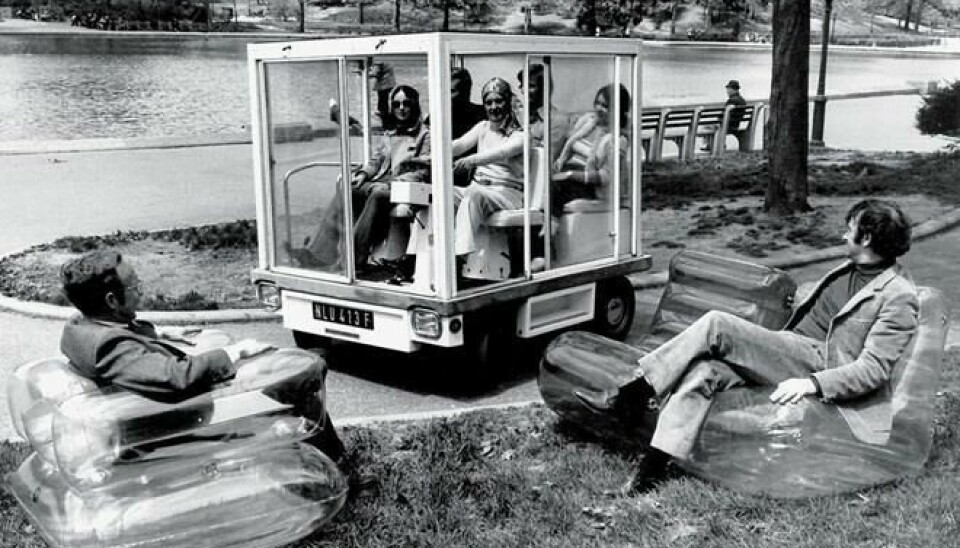 1968 Quasar Unipower City Car, a glass box on wheels