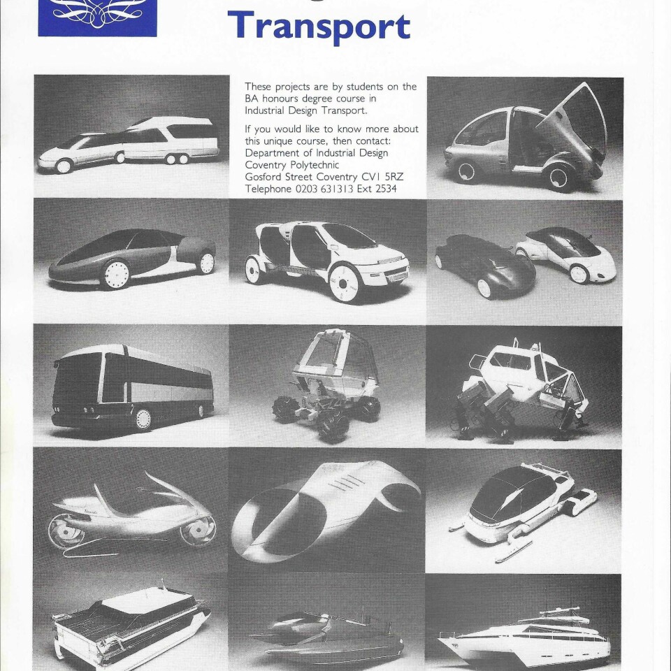 Industrial Design: Transport 1985 Industrial Design: Transport 1985