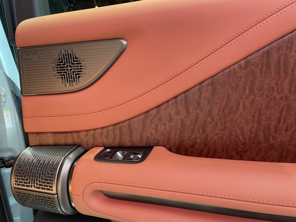 2024 Yangwang U8 interior door card 2024 Yangwang U8 - int door card