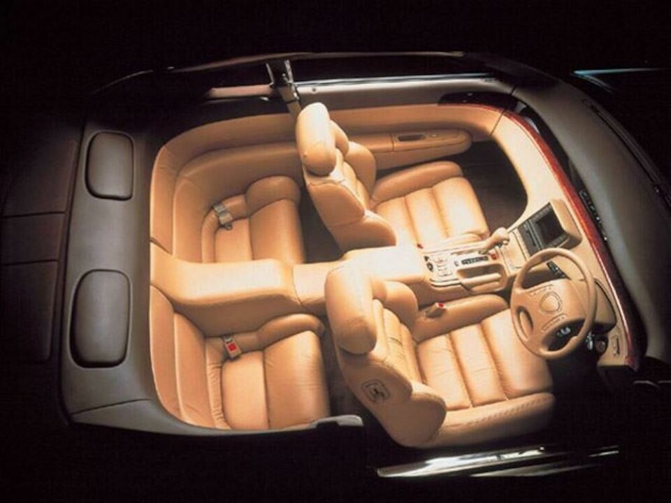 Eunos Cosmo Rear Seats (1990) Cosmo Interior