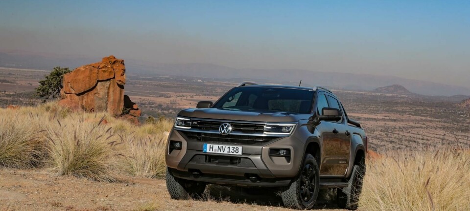 Volkswagen’s new pick-up strikes a muscular pose