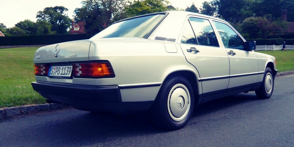 1984 Mercedes-190E 1984-Mercedes-190E---ext-rear-3-4.jpg