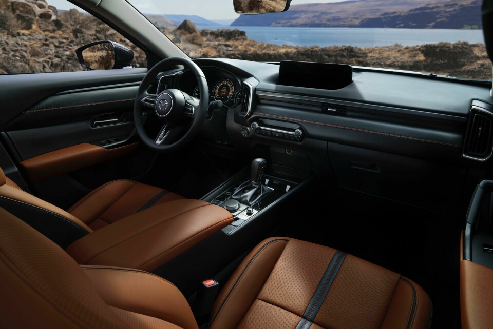 The Mazda CX-50 IP features a smaller screen Mazda CX-50 interior