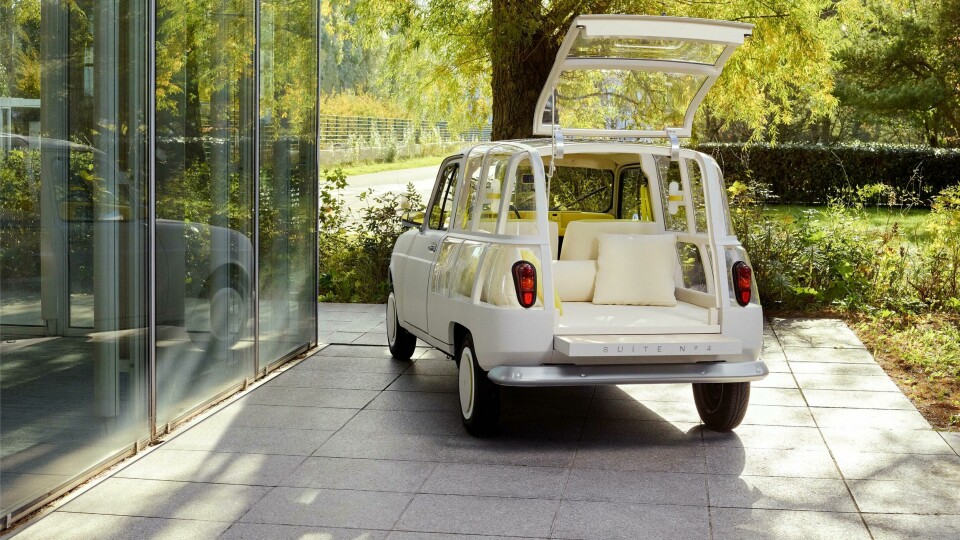 Renault collaborates with Mathieu Lehanneur on 4L tribute Renault Suite No4 HERO