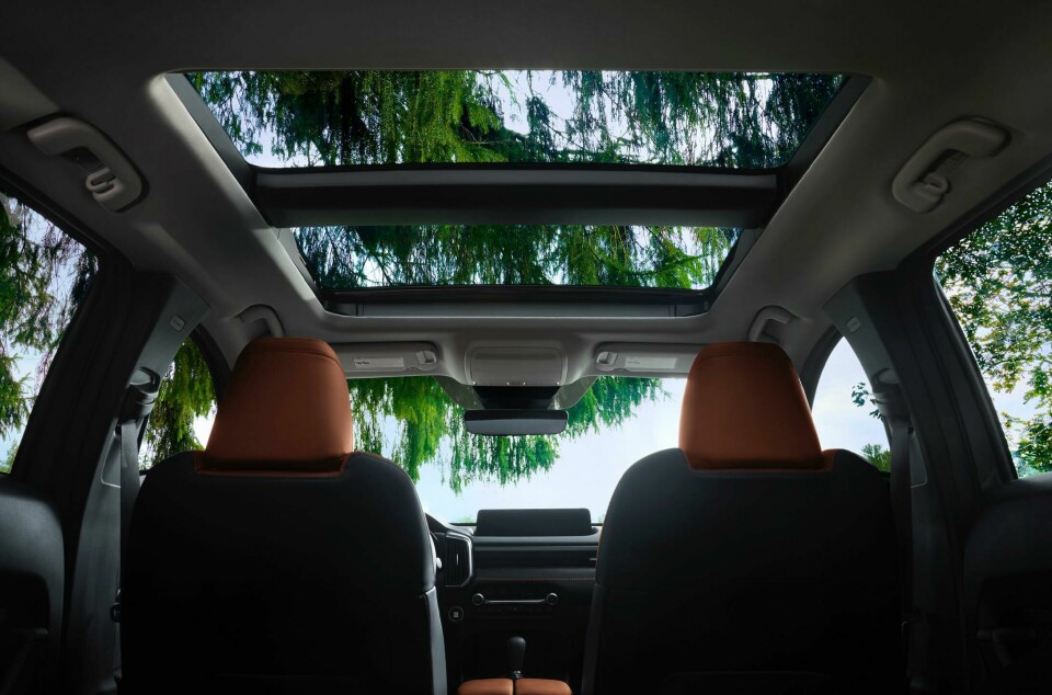 Mazda CX-50 moonroof Mazda CX-50