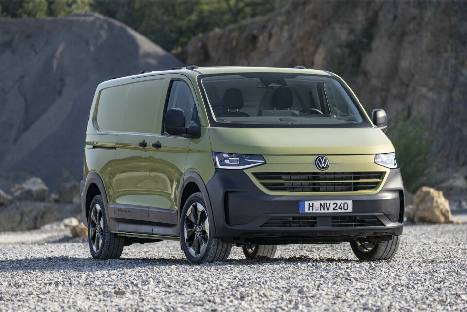 The seventh-generation Volkswagen Transporter The all new Volkswagen Transporter(1)
