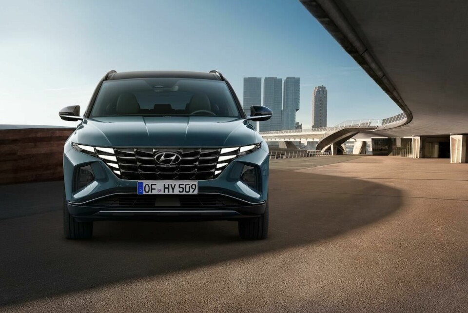 The new Hyundai Tucson has a distinctive grille design all-new Hyundai Tucson (4)