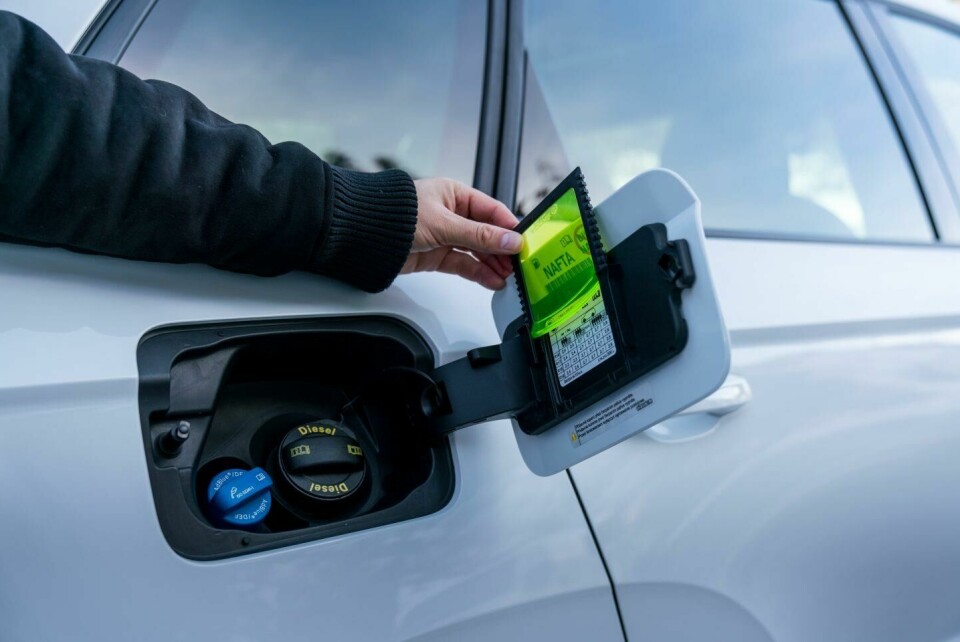 Skoda makes life easier with an in-built ice scraper Skoda ice scraper