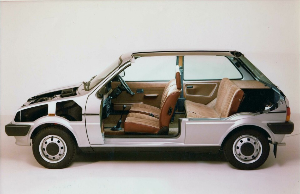 The Austin Metro: a cutaway reveals the brownest of interiors The Austin Metro: a cutaway reveals the brownest of interiors