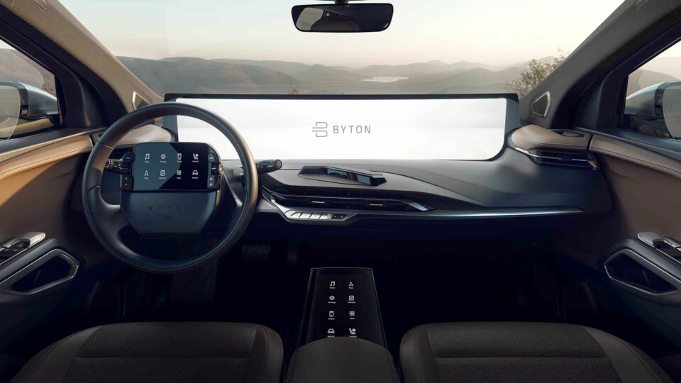 Byton M-Byte production interior Byton M-Byte_interior