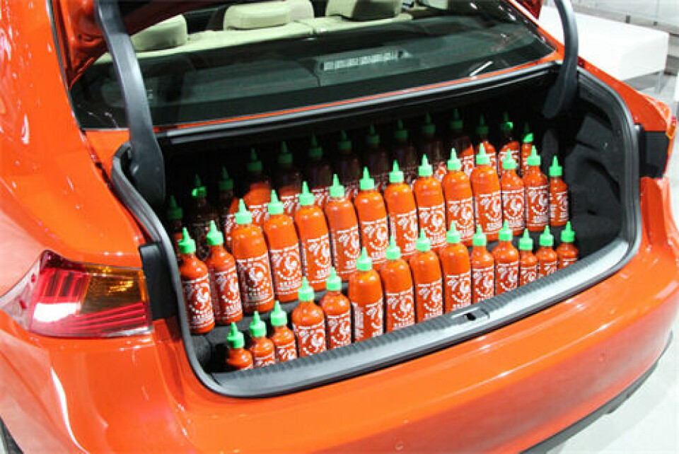 LA 2016: Lexus IS Sriracha - Lexus spices up its sense of humour Lexus Srirachia 5