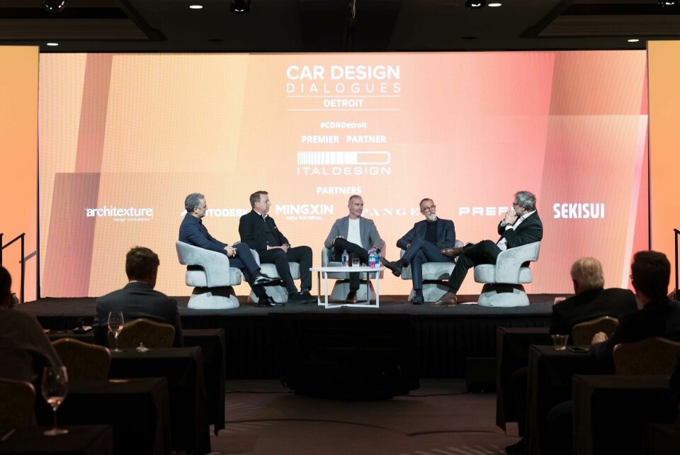 The second panel discussion with Italdesign, Ford, Dodge and GM CDD Detroit speakers5476