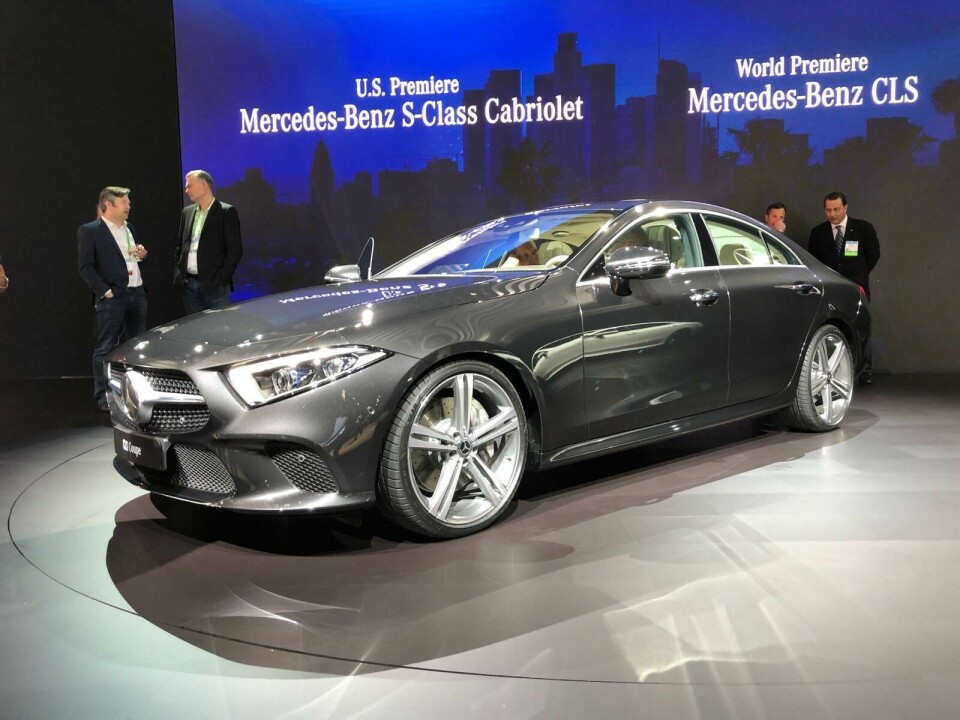 LA 2017: Mercedes-Benz CLS IMG_1949.JPG