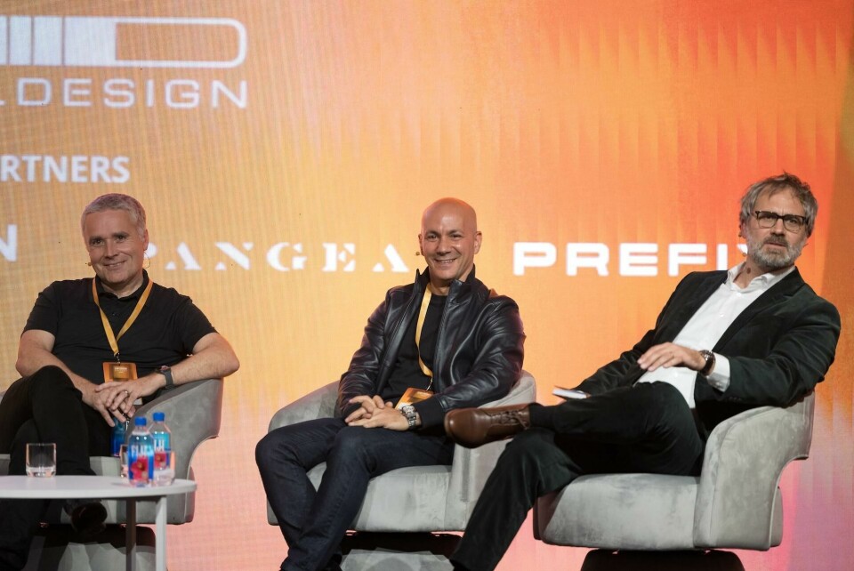 Paul Wraith (left), Jeff Hammoud (centre) and James McLachlan CDD Detroit speakers2071