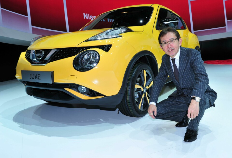 Designer interview: Shiro Nakamura Nakamura And Facelift Juke In 2014