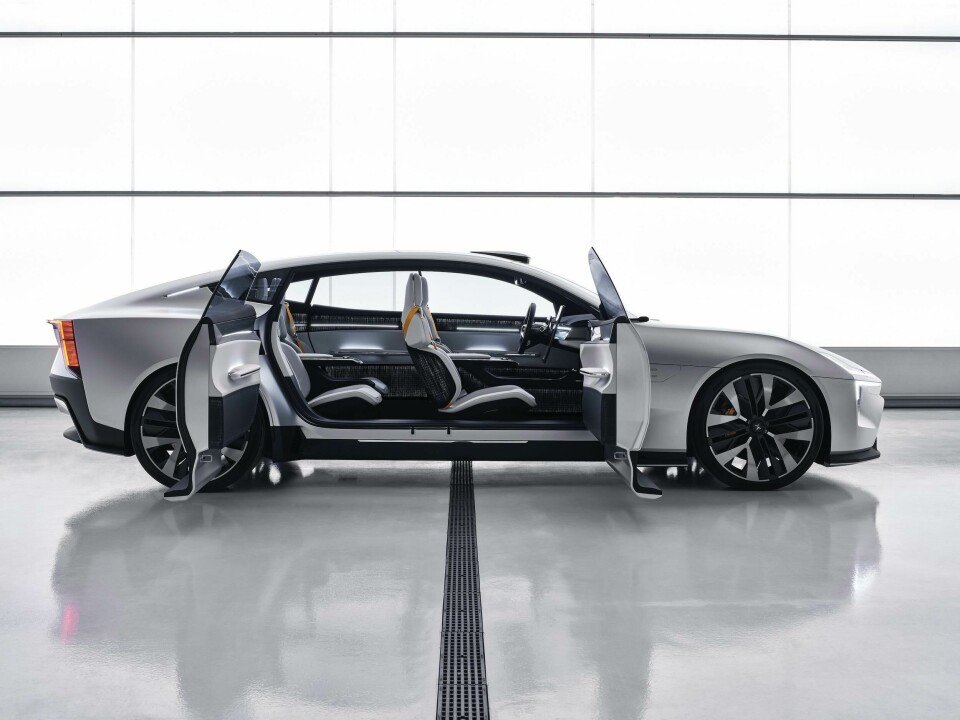 Humanist minimalism? The Polestar Precept Polestar Precept - int doors open HR
