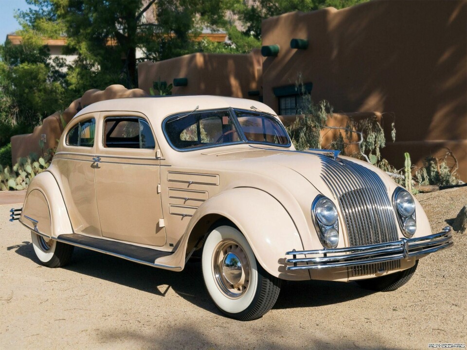 The original Chrysler Airflow – revolutionary, influential, but a commercial failure Chrysler Airflow-Coupe