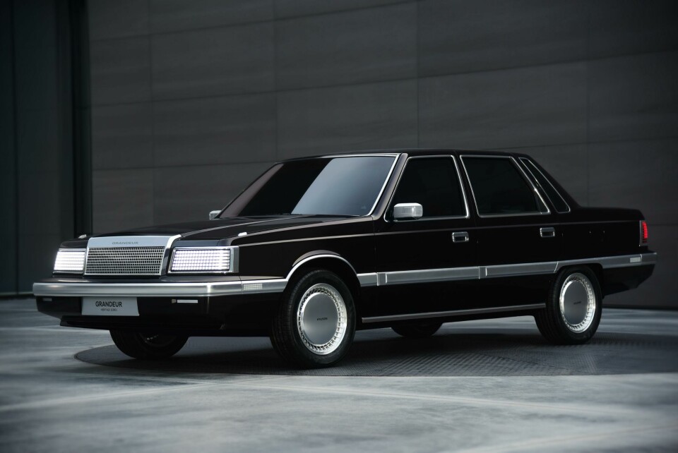 More 80s than a neon disco – the Hyundai Grandeur Hyundai Grandeur