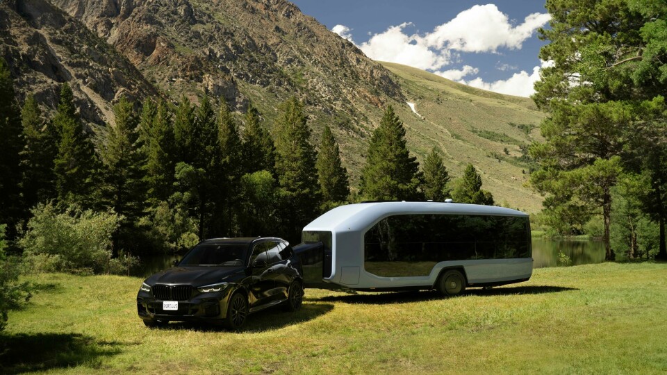Dsign Rv Pe Pebble Flow electric RV features sleek design, simplified interface ...