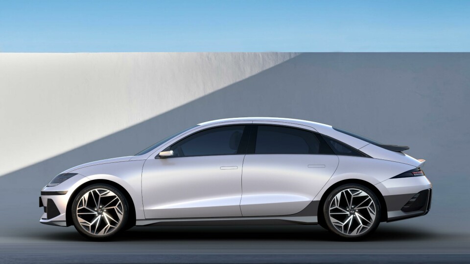 Hyundai Ioniq 6 exterior DPS 2 2022 Hyundai Ioniq 6 - ext side (outside)