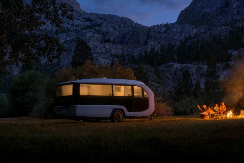 Dsign Rv Pe Pebble Flow electric RV features sleek design, simplified interface ...