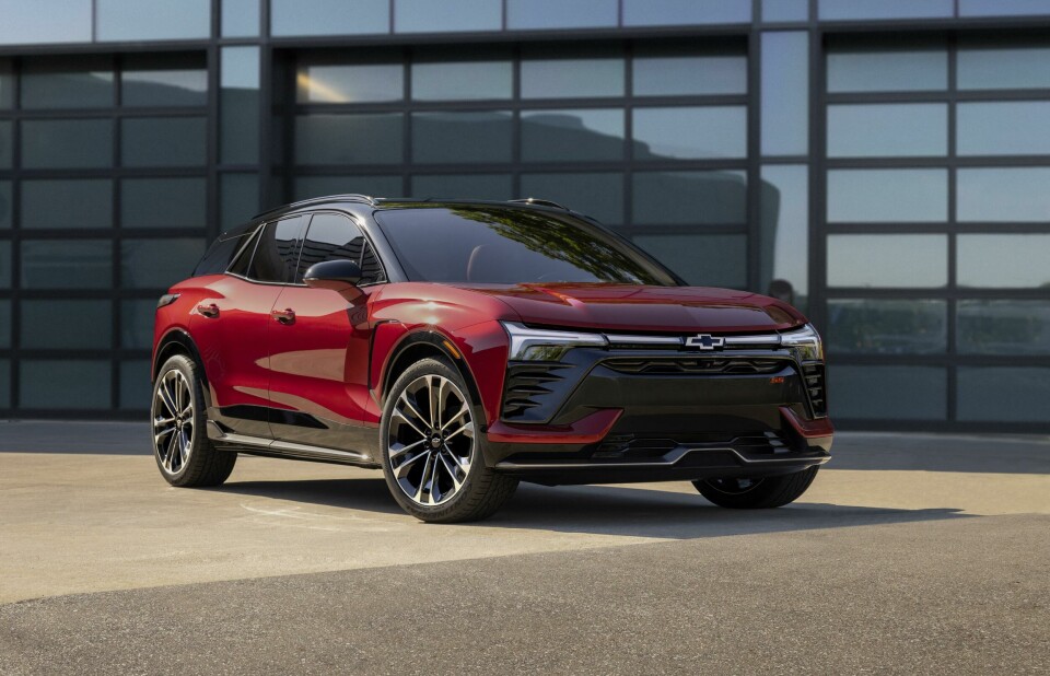 The design team leaned more towards sportiness, and it shows 2024-chevrolet-blazer-ev-035