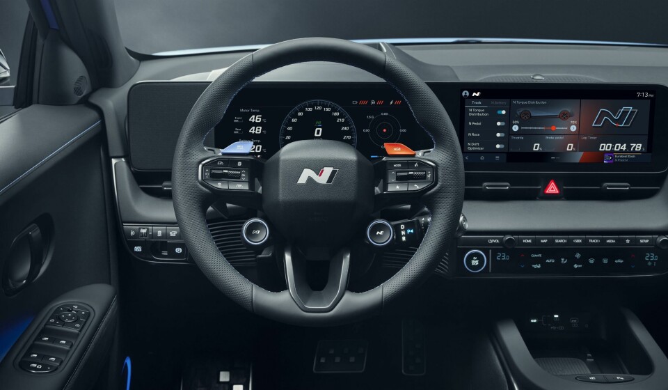 Ioniq 5 N interior DPS 2 Ioniq 5 N - int dash