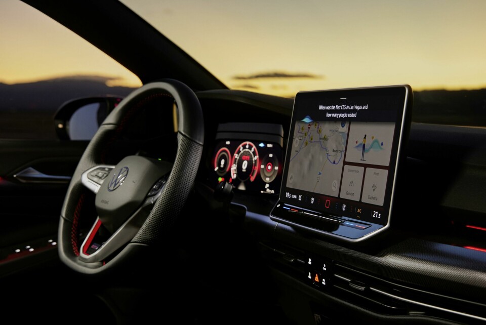 Volkswagen’s ChatGPT interface Volkswagen ChatGPT cerence