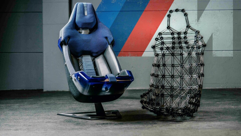 Latest material trends by CNT Factory HERO BMW M Visionary Materials Seat 01