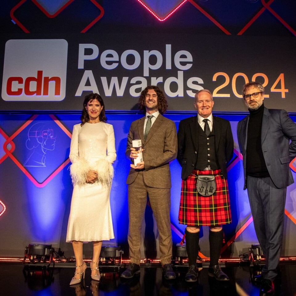Edward Johnson from Royal College of Art wins the Peter Horbury Fellowship award 20241205_CDN_PeopleAwardPresentations-18