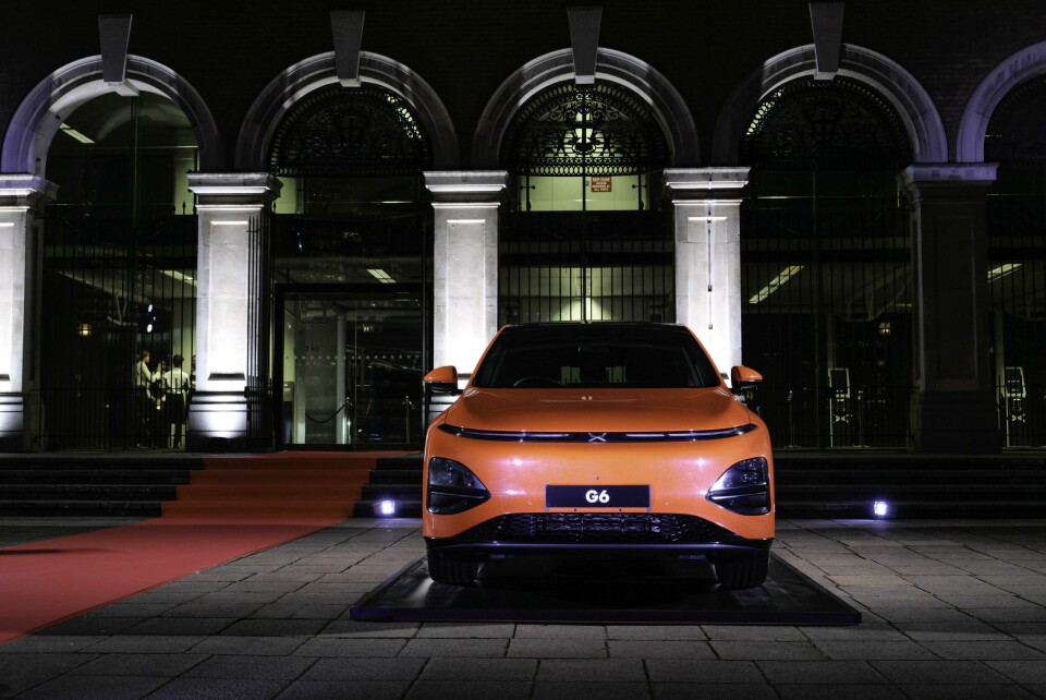 Xpeng G6 pictured outside Old Billingsgate in London G6_2