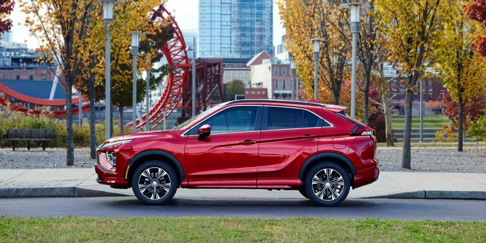Mitsubishi straightens up the rear of its Eclipse Cross 2022 Mitsubishi Eclipse Cross exterior 1