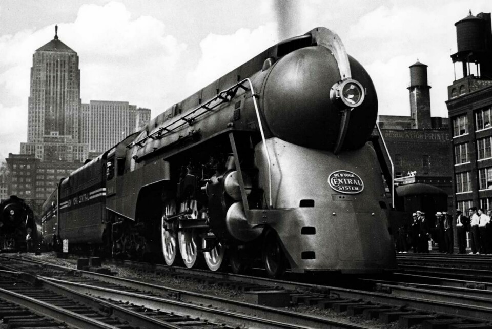 The Twentieth Century Limited engine: Streamline Moderne par excellence 20thCenturyLimited
