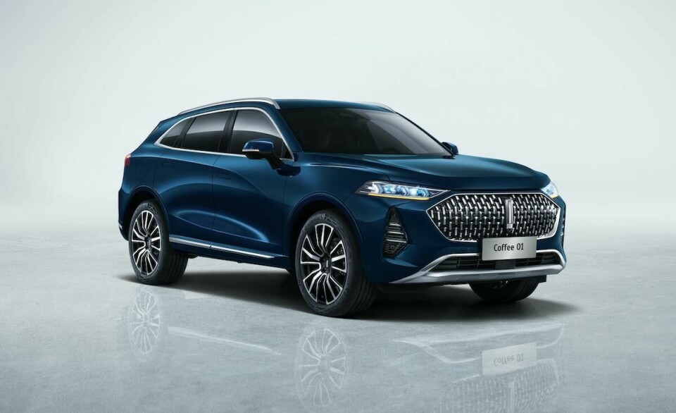 The Wey Coffee 01 debuts in Europe Great Wall Motors Wey Coffee 01
