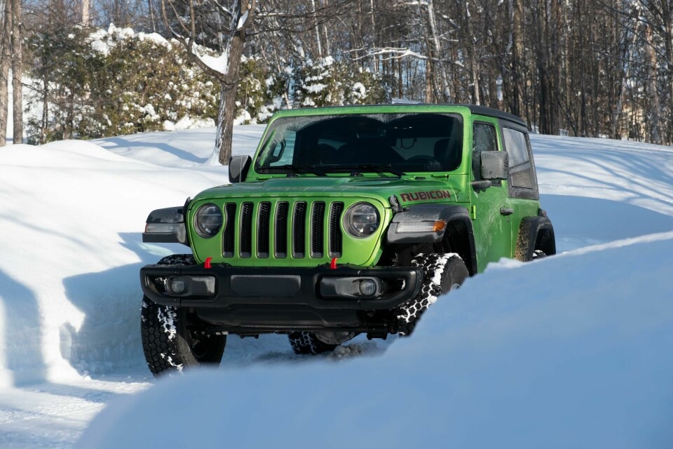 Driven: 2020 Jeep Wrangler 2020 Jeep Wrangler snow 5
