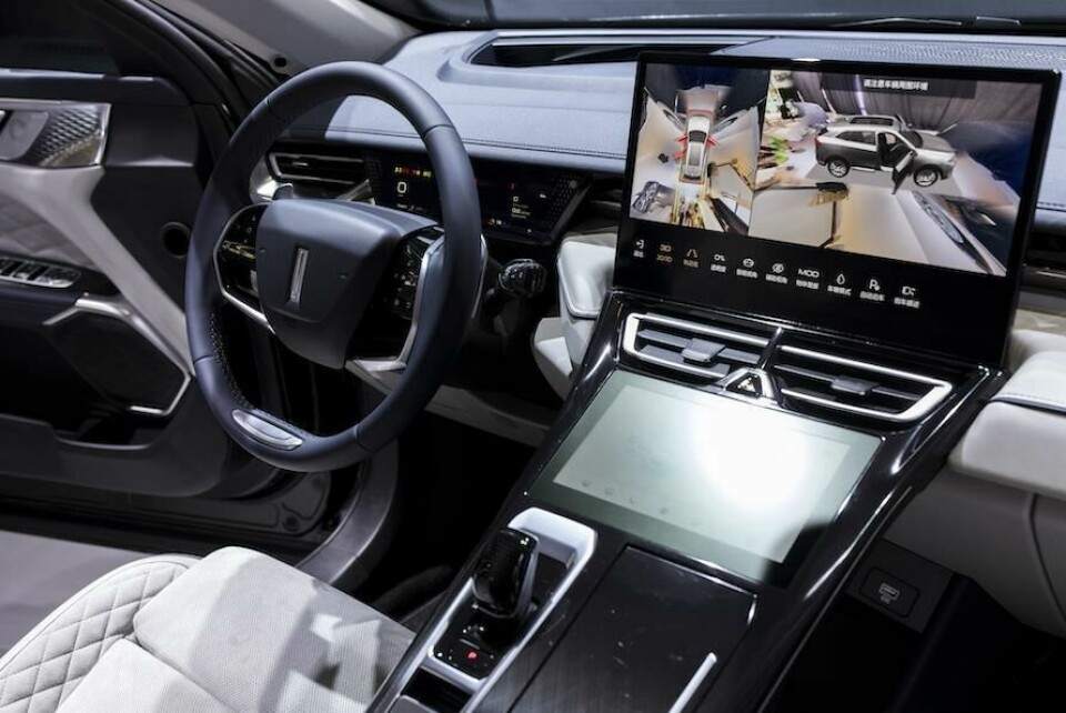 The Wey Coffee 01 comes loaded with tech Great Wall Motors Wey Coffee 01 interior