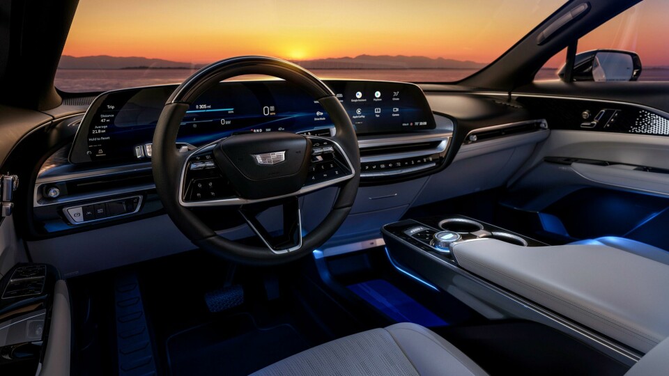 GM’s Sandy Lipscomb on future vehicle UX design 2023 Cadillac LYRIQ interior