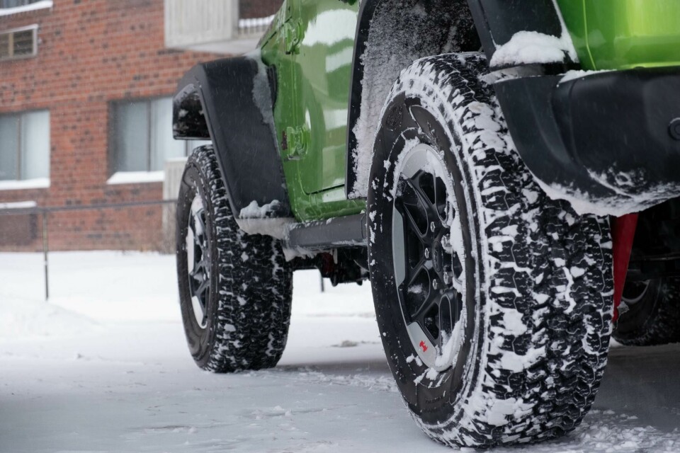 The 2020 Jeep Wrangler with 33-inch BF Goodrich KM All-Terrain tyres 2020 Jeep Wrangler wheels