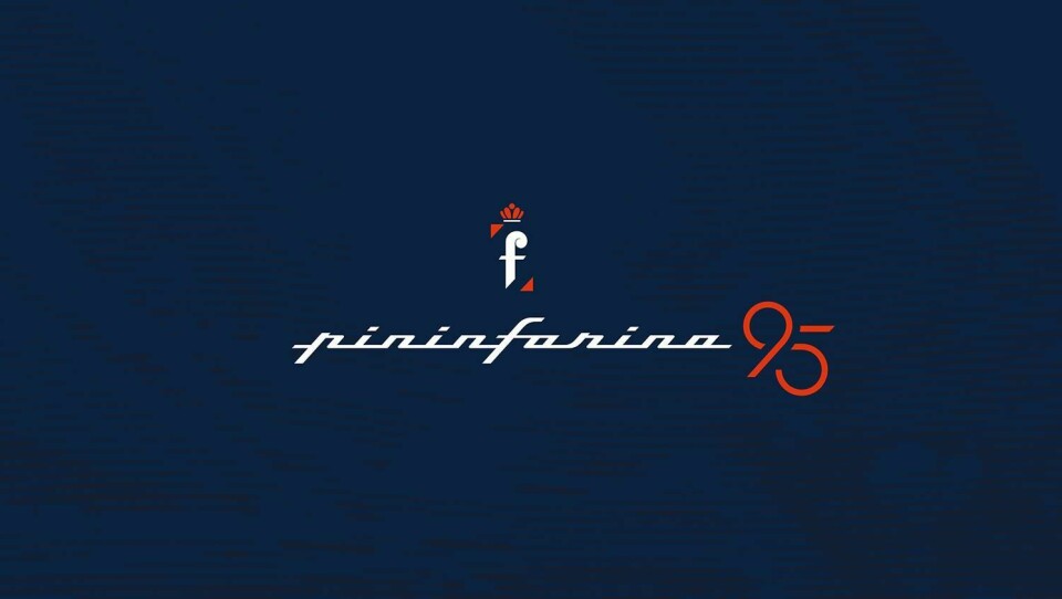 Pininfarina’s 95th anniversary logo LogoPininfarina95-02