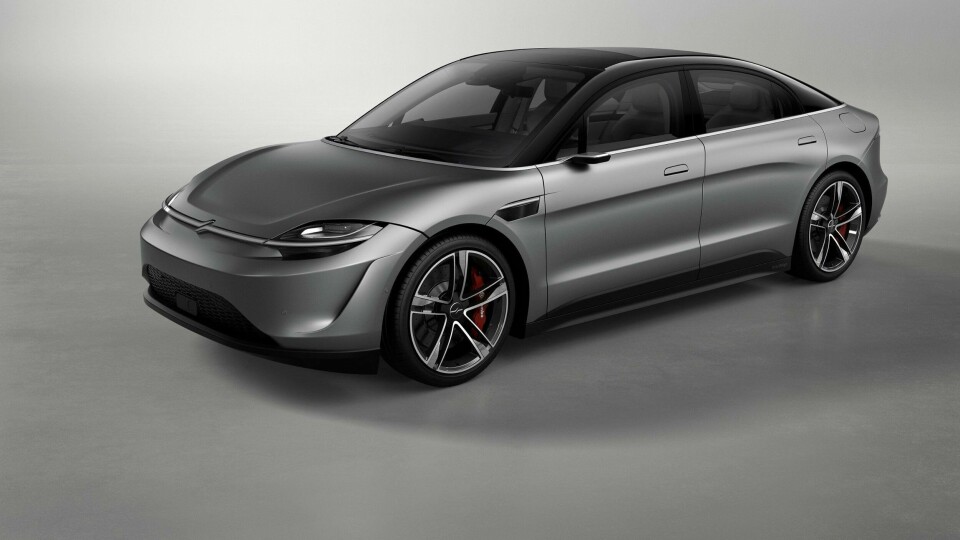 CES 2020: Sony builds a car CES 2020 Sony car exterior