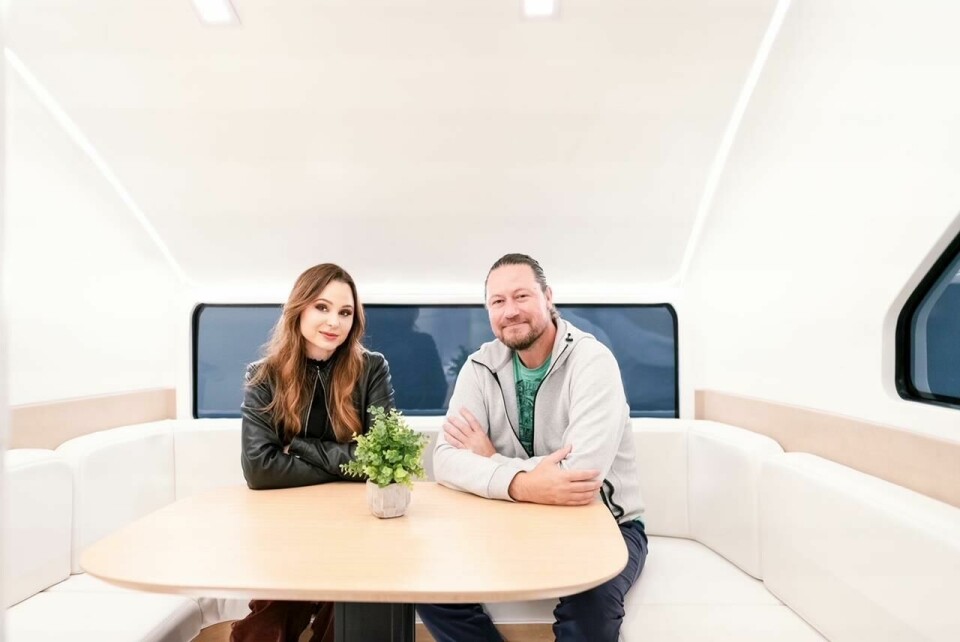The cabin drew inspiration from home living and interior design Pebble Mobility RV Laura and Page 6