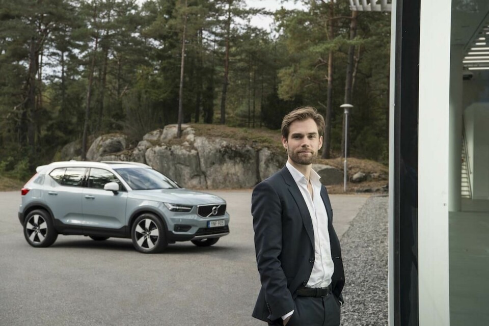Max Missoni at the Volvo studio, Gothenburg, with the XC40 revised Feb 6_DSC1581_final.jpg