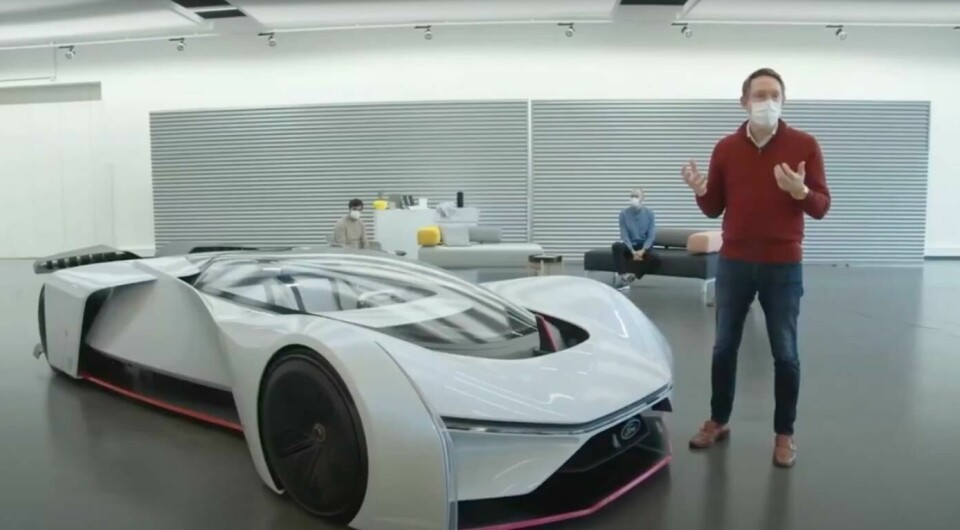 Watch: Team Fordzilla unpack the P1 virtual race car Amko Leenarts Fordzilla P1 Car Design Dialogues Europe