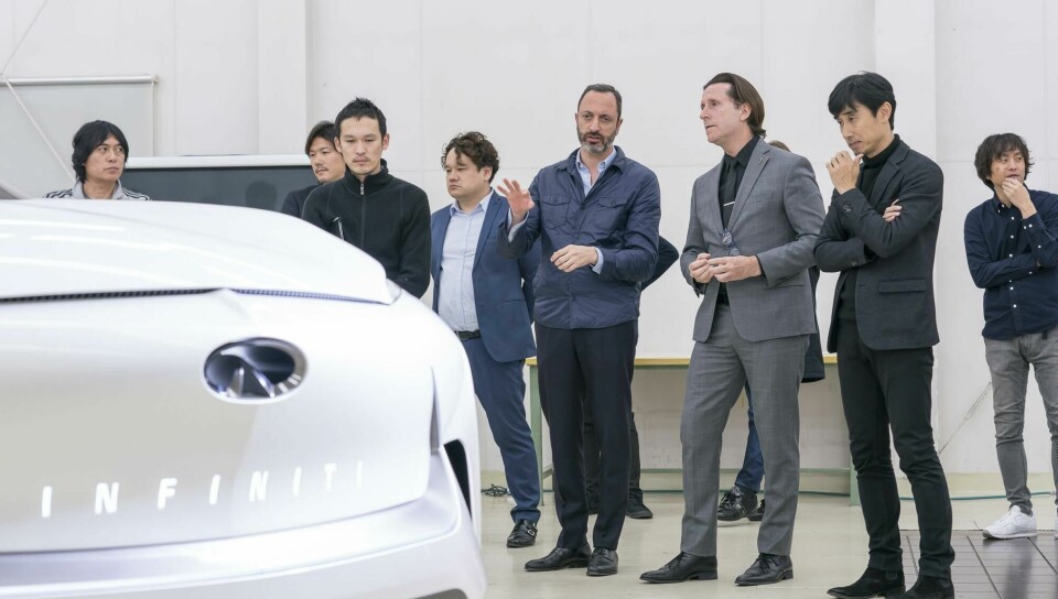 Senior figures are generally expected to be on site more often than not INFINITI - QX Inspiration Design team 26.jpg