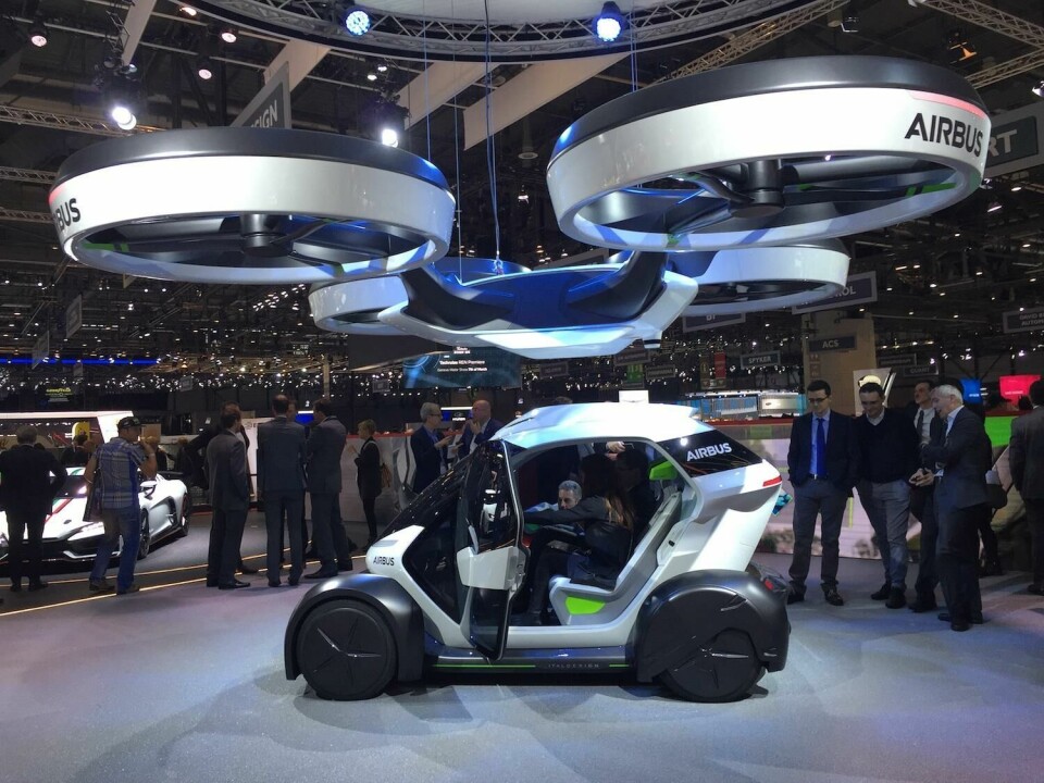 Geneva 2017: The Italdesign and Airbus flying car takes off 1 Italdesign Pop Up Side